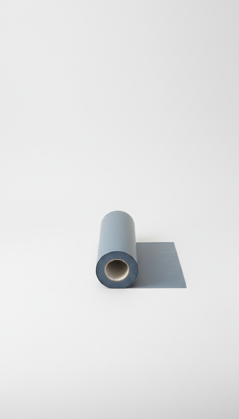 Shelf liner roll in slate blue